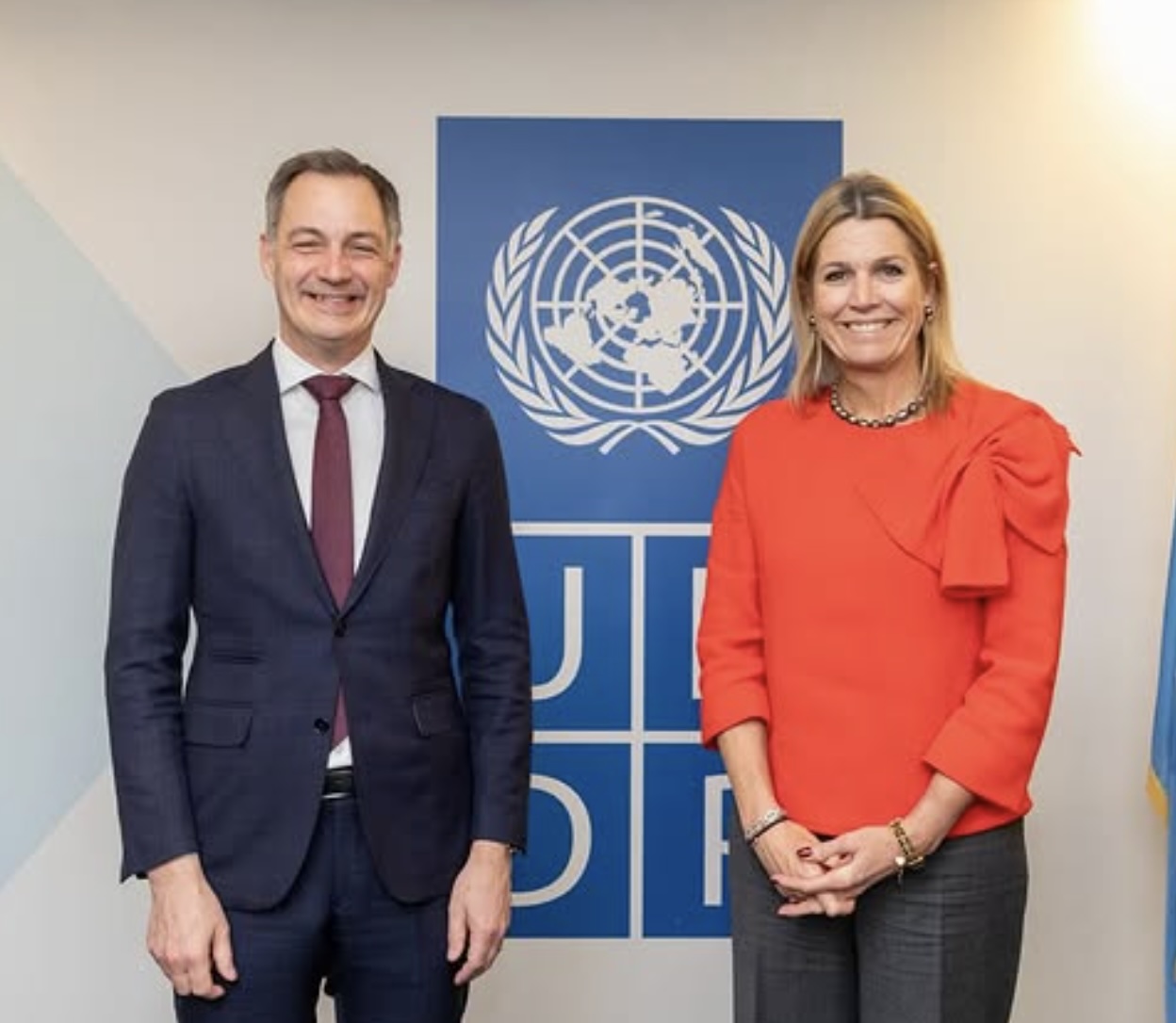 Dronning Máxima diskuterte finansiell helse i New York