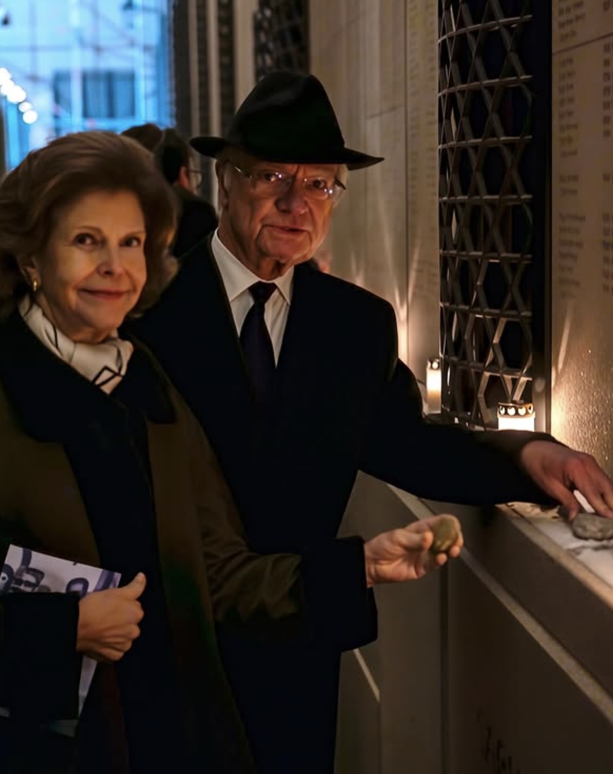 Kongefamilien markerte Holocaustminnedagen