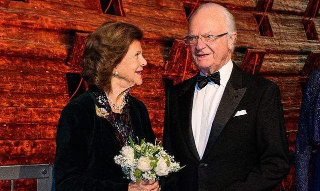 Kongeparet deltok på gallamiddag til støtte for skipet Vasa